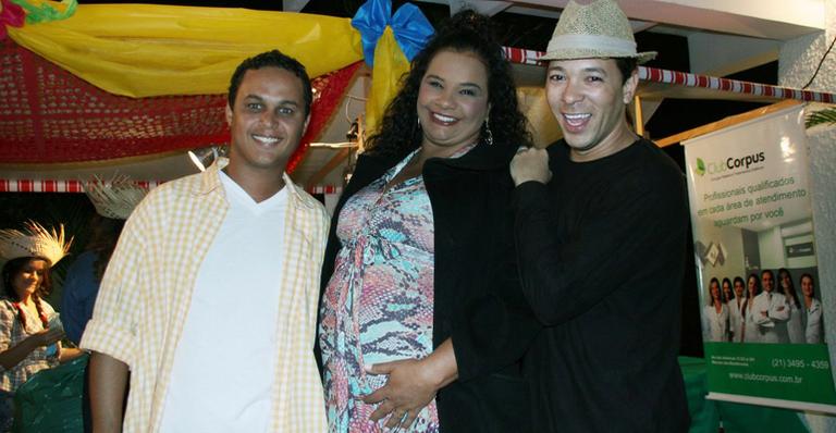 Solange Couto: diversão em festa junina