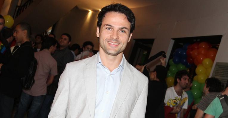 Marcos Damigo em festival gay de cinema