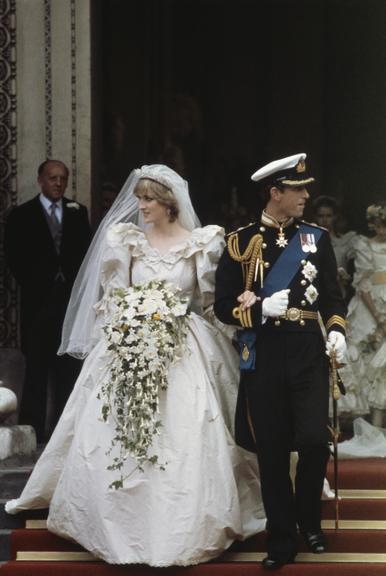 Casamento da princesa Diana com o príncipe Charles / foto: Getty Images
