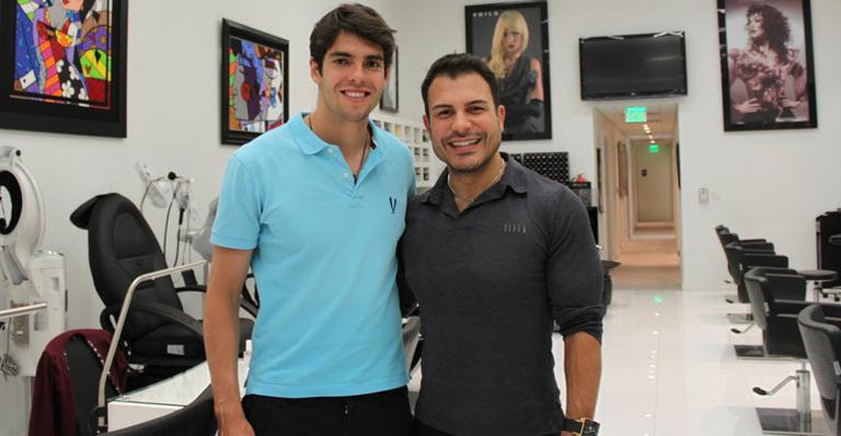 Nos EUA, Kaká vai a hair stylist do Brasil
