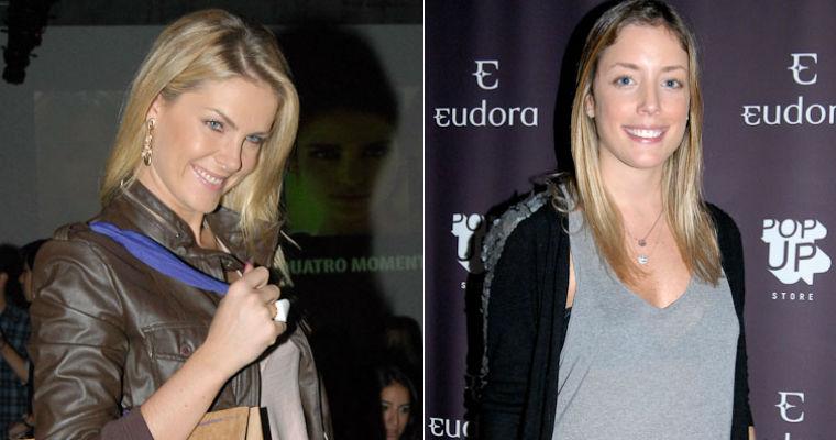 Ana Hickmann prestigia filha de Justus