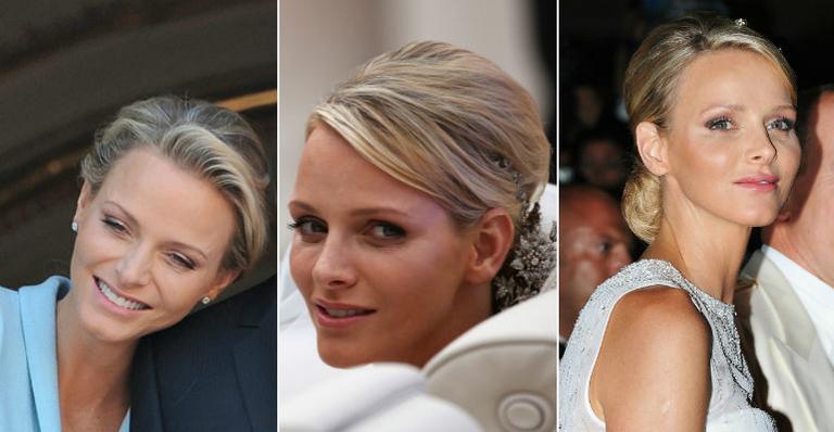 Os makes da noiva Charlene Wittstock