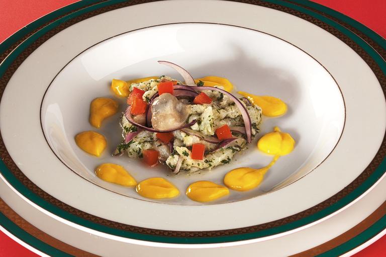 Cozinha Gourmet: Ceviche ao molho de manga