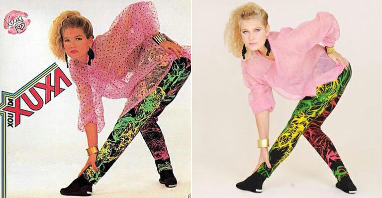 Xuxa refaz pose do disco de 1986