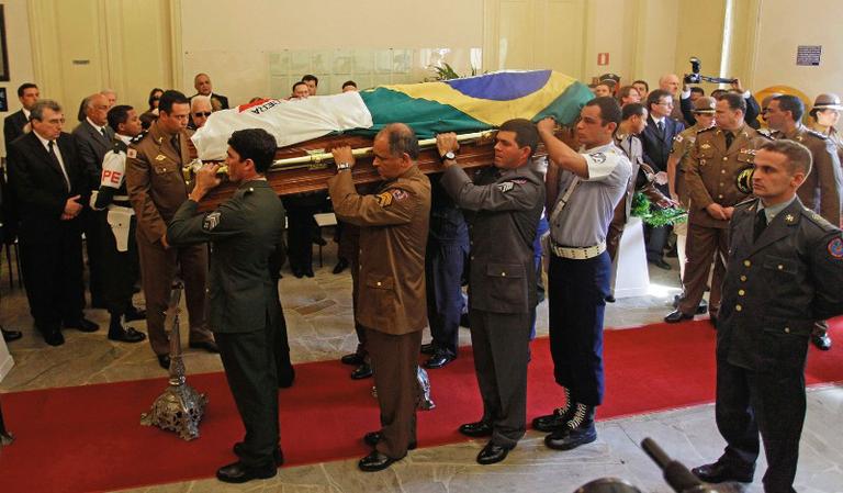 O adeus ao ex-presidente Itamar Franco em Minas