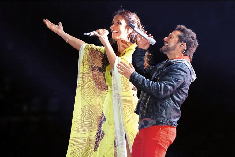 Ivete Sangalo brilha na abertura da Copa América