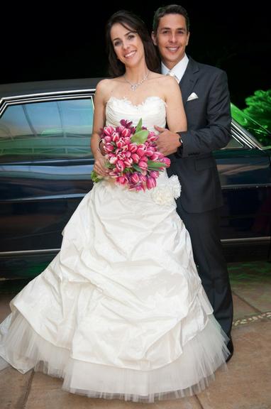 Ivan Moré e Mariana se casam