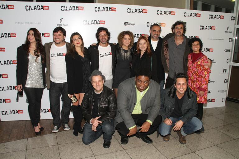 Famosos assistem à pré de ‘Cilada.com’