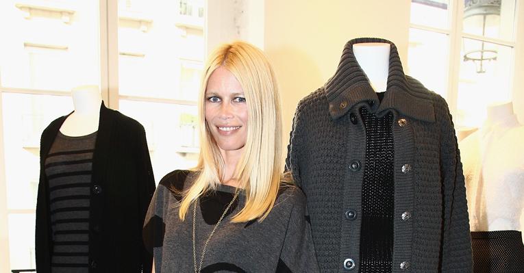 Claudia Schiffer lança nova coleção de sua grife