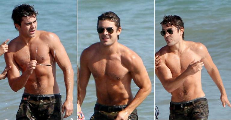 Efron fica sarado para papel de fuzileiro