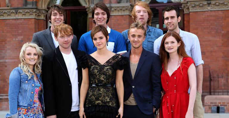 Elenco de Harry Potter em novas fotos