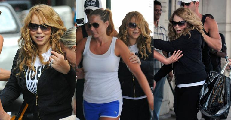 Mariah Carey aparece mais magra
