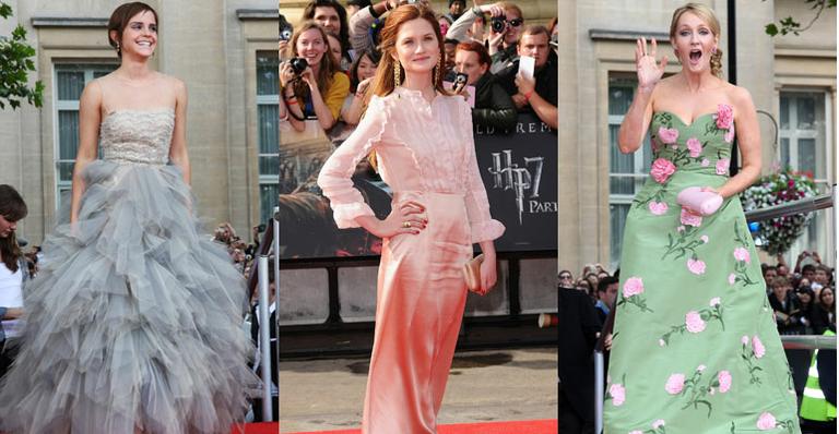 Diferentes looks na pré de Harry Potter