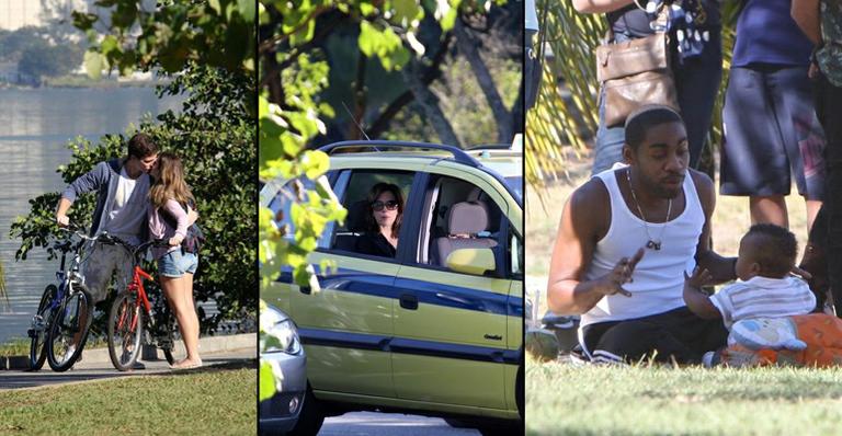 Elenco grava ‘Insensato’ na Lagoa