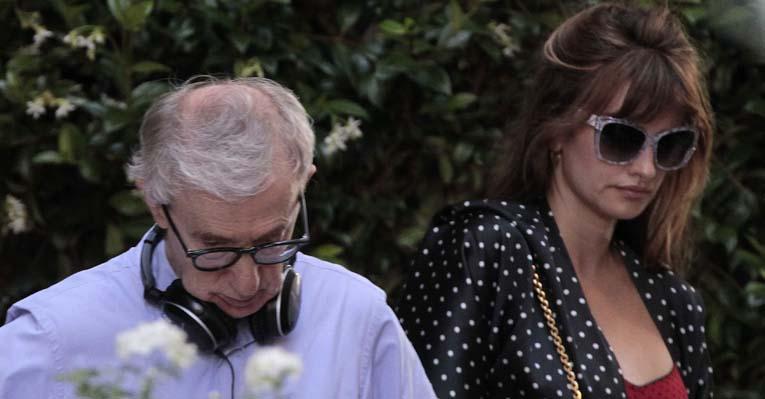 Penélope Cruz filma com Woody Allen