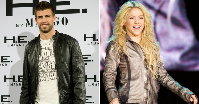 Shakira e Piqué caem na água em rafting