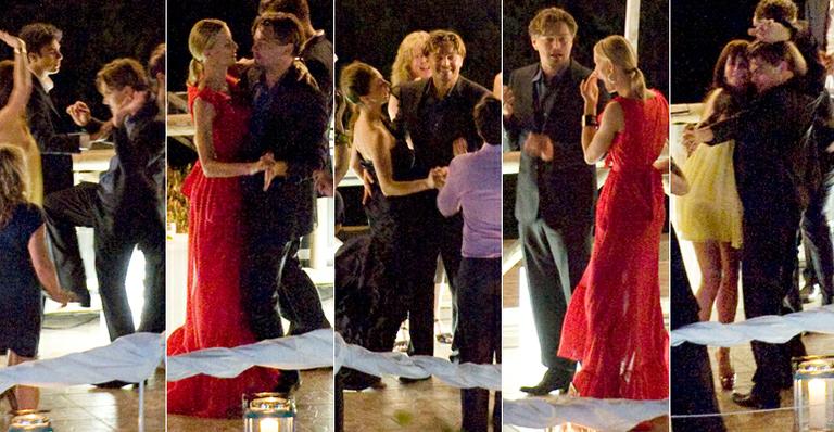 DiCaprio dança muito em casamento