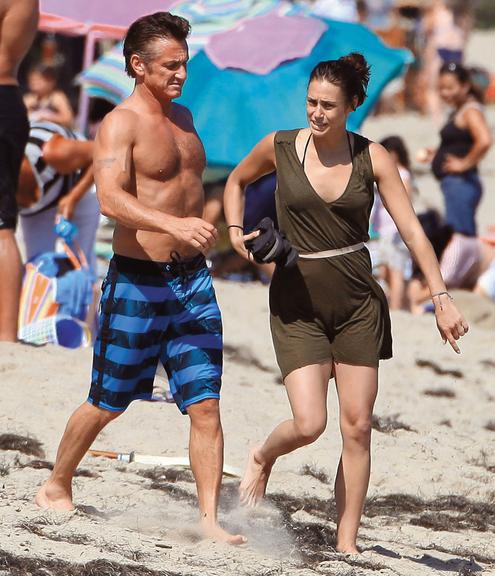 Astro Sean Penn com novo affaire
