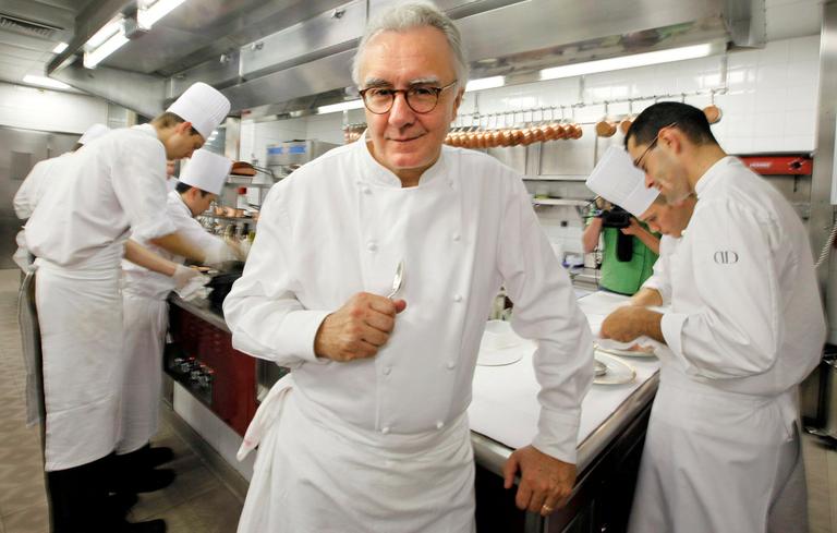 As delícias do chef Alain Ducasse