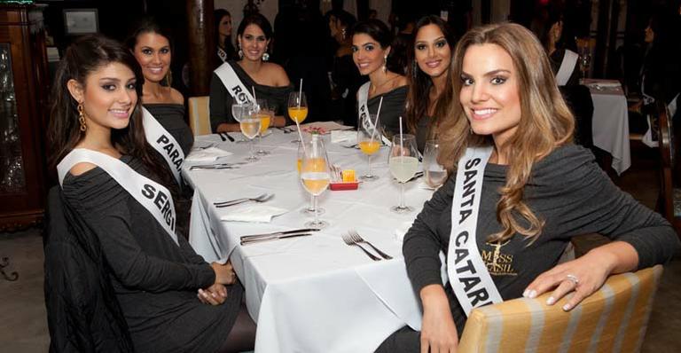 Misses saem da dieta antes do Miss Brasil