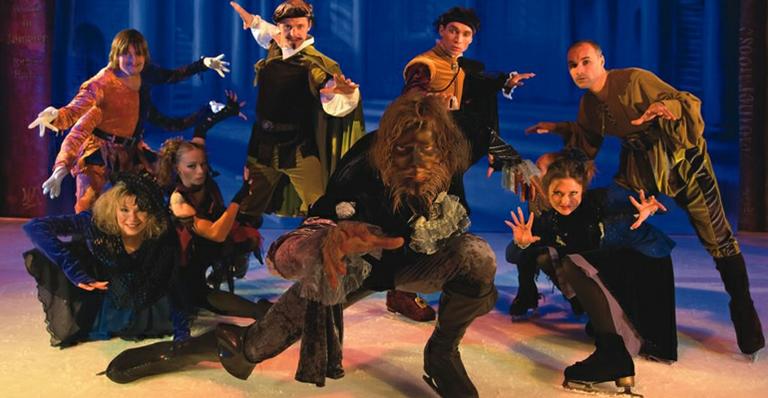 ‘Bela e a Fera On Ice’ chega ao Brasil