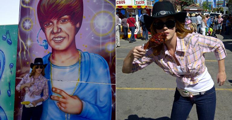 Katy Perry “encontra” Bieber em rodeio