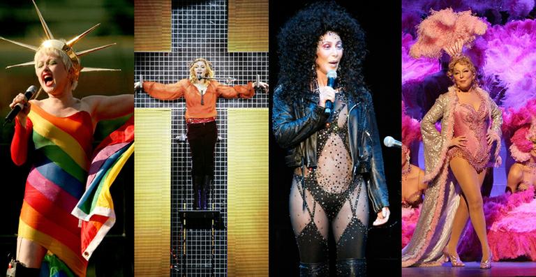 Elas vieram antes de Gaga, Katy e Rihanna