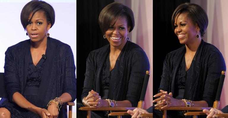 Michelle Obama em programa de reforma
