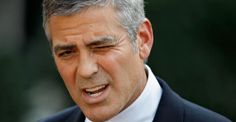 Lado brincalhão de George Clooney