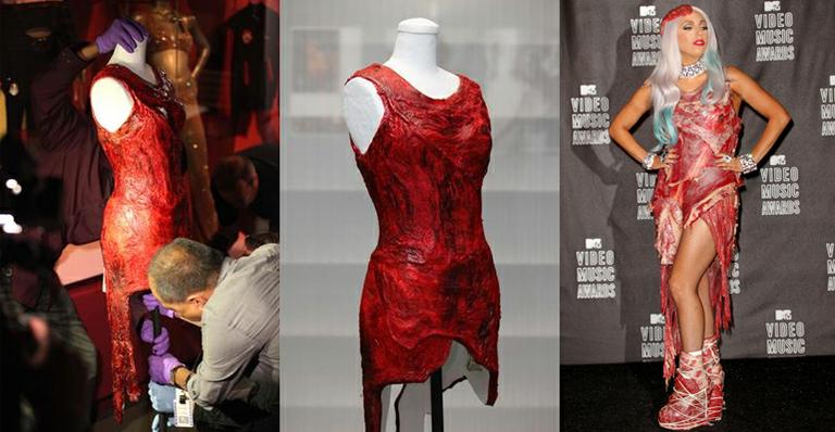 Gaga: o que restou do vestido de carne