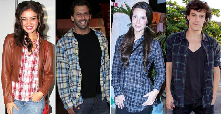 Estilo temático: Camisa xadrez