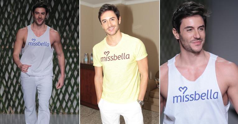 Tozzi esbanja beleza em desfile no ES