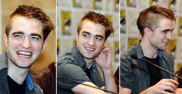 O novo cabelo de Robert Pattinson