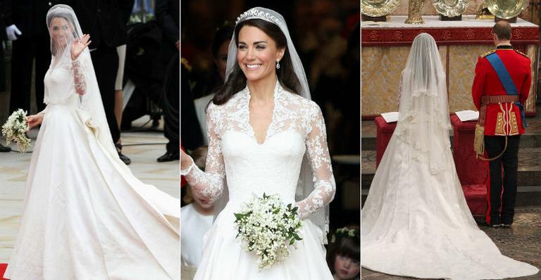 Sucesso do vestido de noiva de Kate