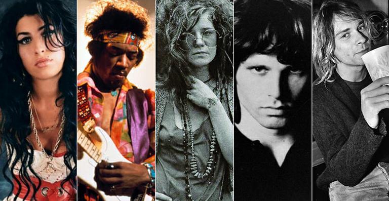 Relembre músicos que morreram aos 27