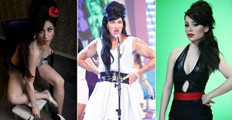 Veja famosos que imitaram Amy Winehouse