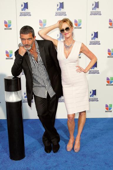 O charme de Banderas e Melanie
