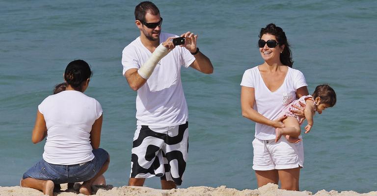 Giovanna Antonelli na praia