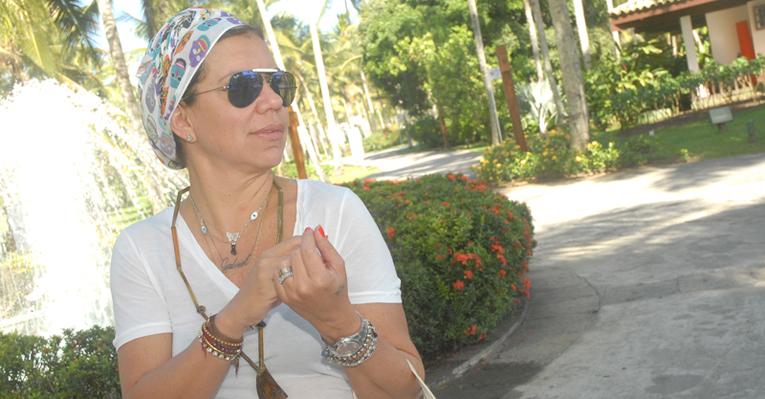 Astrid Fontenelle em desfile infantil
