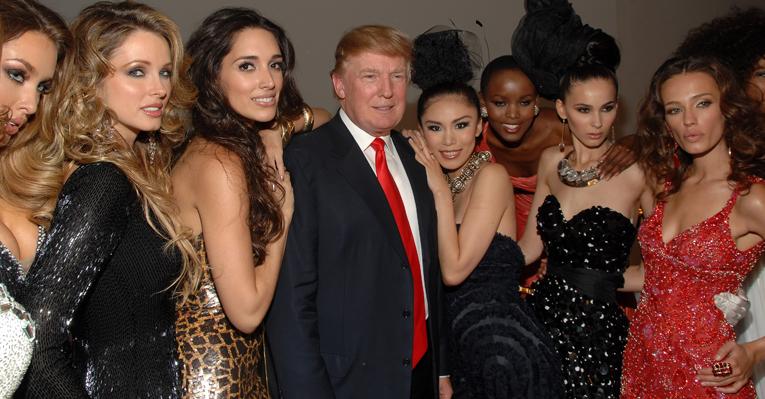 Misses em evento com Donald Trump