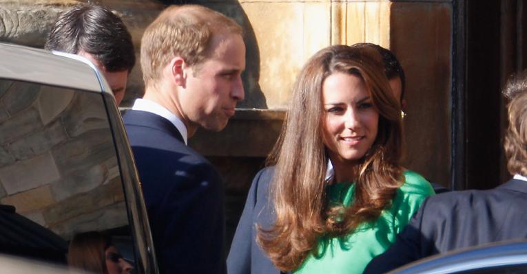 William e Kate: cinema no meio da semana