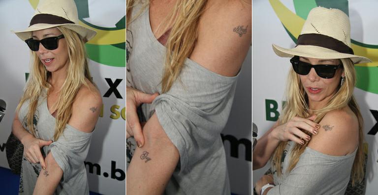 Veja as tatuagens de Danielle Winits