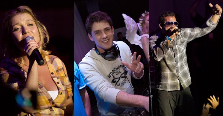 Estrelas badalam em evento paulista