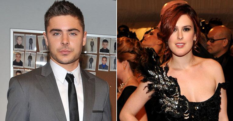 Zac Efron só tem olhos para Rumer Willis
