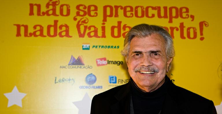 Tarcísio: emoção em volta aos cinemas