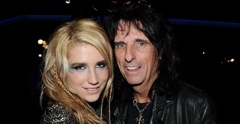 Alice Cooper vai gravar com Ke$ha