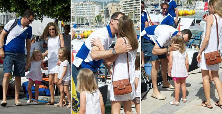 Princesa Letizia: férias em Maiorca