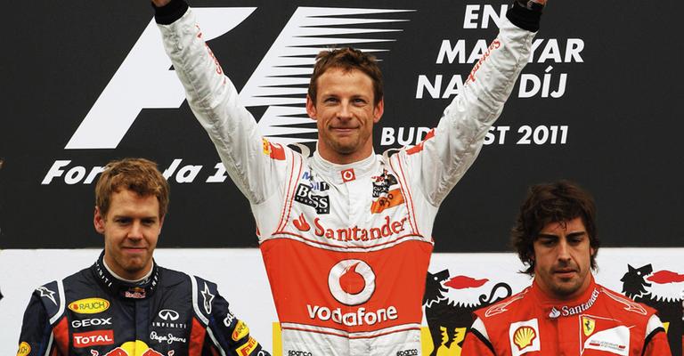 Button: 200º GP e vitória em Budapeste