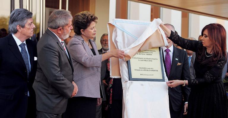 Lohlé, Lula, Dilma e Cristina Kirchner