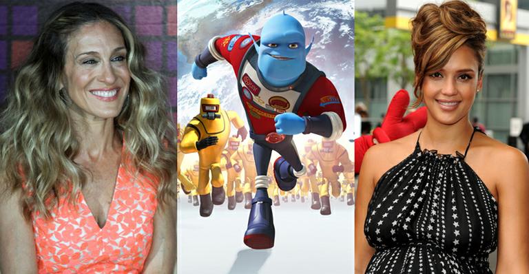 S. J. Parker e Jessica Alba em animação